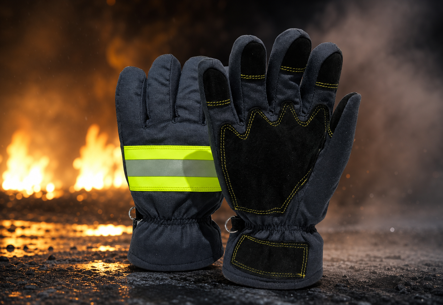 EN 659 firefighter gloves