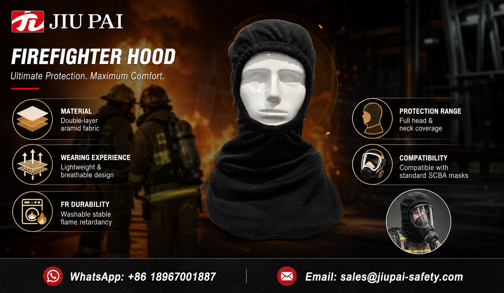 Firefighter hood supplier