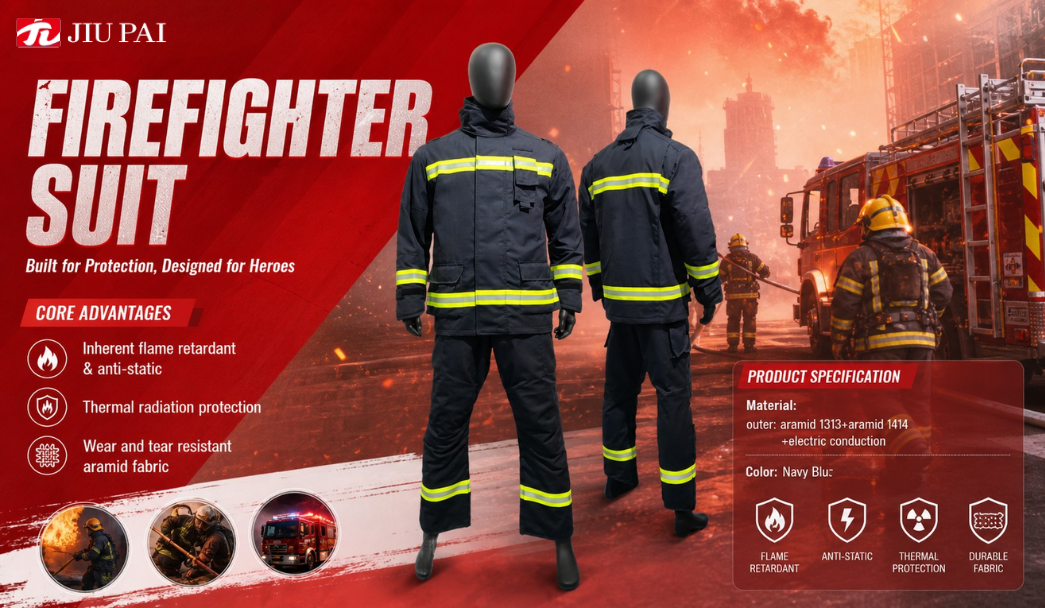 JIUPAI firefighting clothing manufacturer