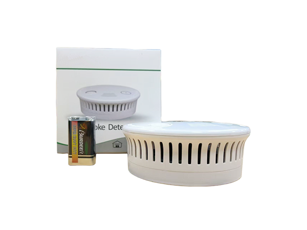Smoke Detector with Battery Independent Electronic Component