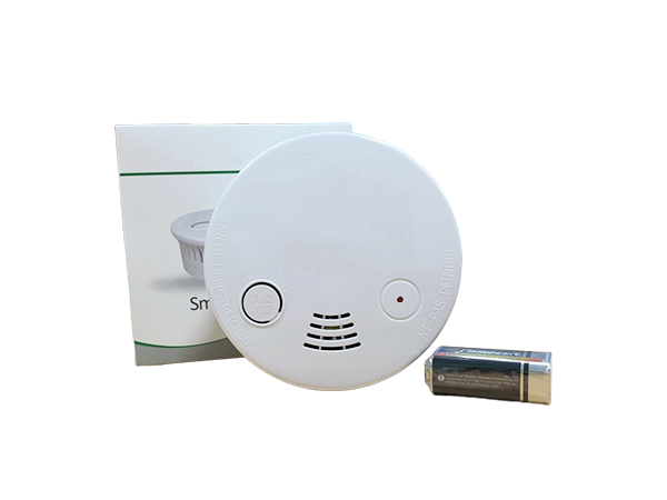 Smoke Detector with Battery Independent Electronic Component