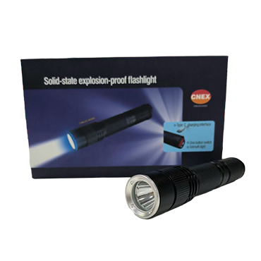 Solid-state explosion-proof flashlight