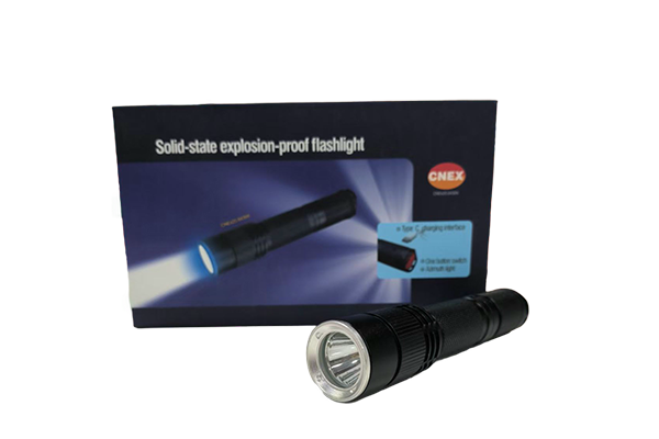 Solid-state explosion-proof flashlight